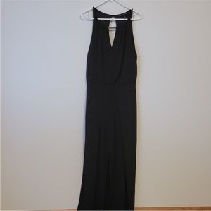 White House Black Market Jumpsuit Size Medium Black